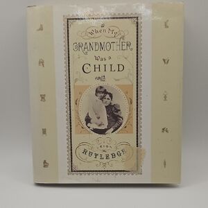 When My Grandmother Was a Child Coffee Table Book - Cream Cover